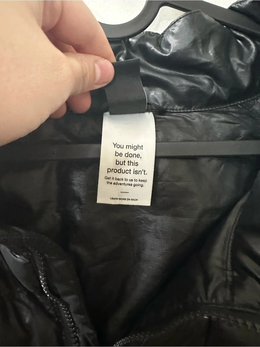 The North Face Black Quilted Puffer Jacket